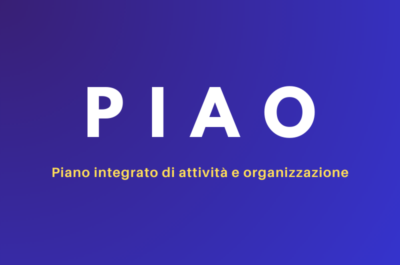 Piano Integrato di Attività e Organizzazione (PIAO) di Monterotondo 2025-27
